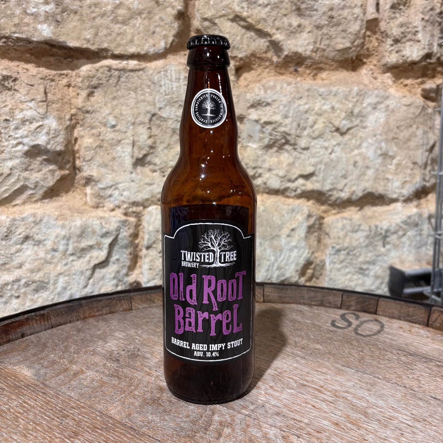 Old Root Barrel 10.4% (Barrel Aged Impy)